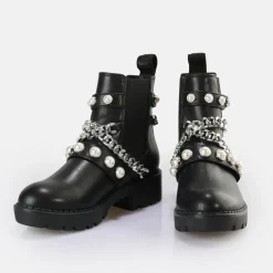 BUFFALO Ankle Boots^Wave Pearl Chelsea Boot Vegan Black