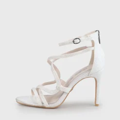 BUFFALO Bridal Shoes^Yvonne Ankle-Strap Sandal White