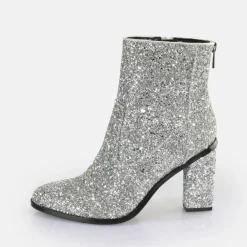 BUFFALO Ankle Boots^Zoe Ankle Ankle Boot Vegan Silver