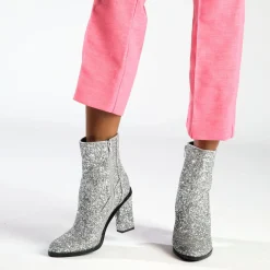 BUFFALO Ankle Boots^Zoe Ankle Ankle Boot Vegan Silver
