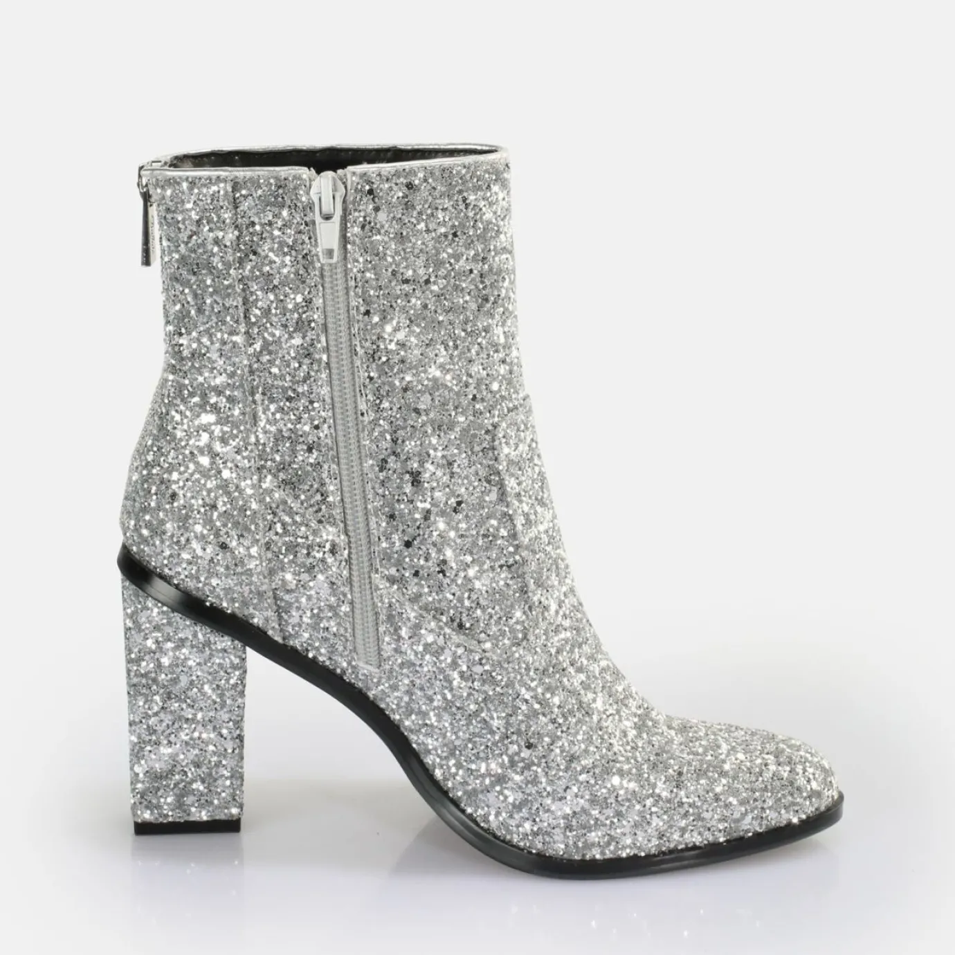 BUFFALO Ankle Boots^Zoe Ankle Ankle Boot Vegan Silver