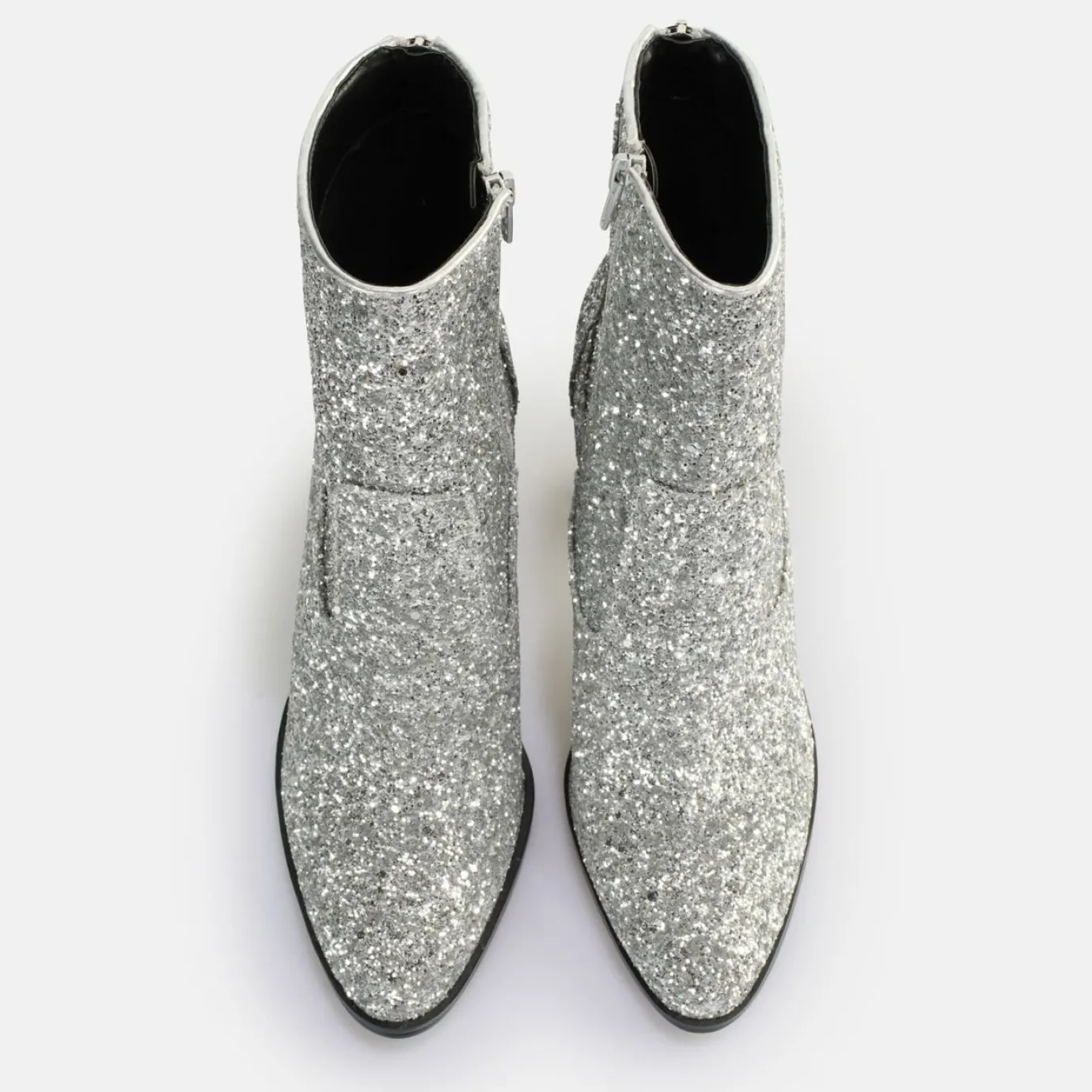 BUFFALO Ankle Boots^Zoe Ankle Ankle Boot Vegan Silver