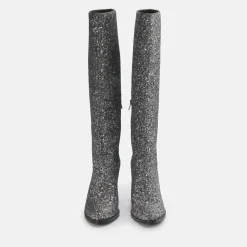 BUFFALO Vegan Shoes^Zoe Boot Vegan Glitzer/Silber