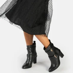 BUFFALO Ankle Boots^Zoe Buckle Boot Boot Vegan Black